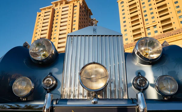 Доха Катар Марта 2020 Года 1948 Rolls Royce Silver Wraith — стоковое фото