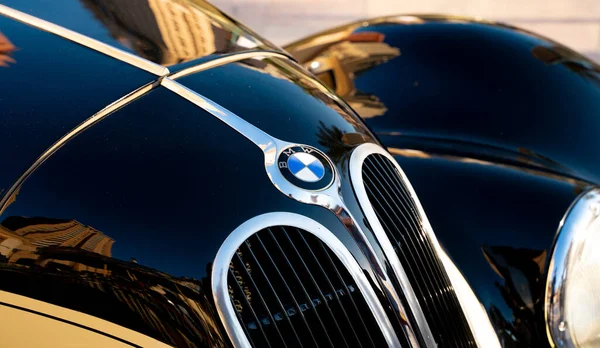 Doha Qatar Mars 2020 1937 Bmw 327 Voiture Classique Cabriolet — Photo