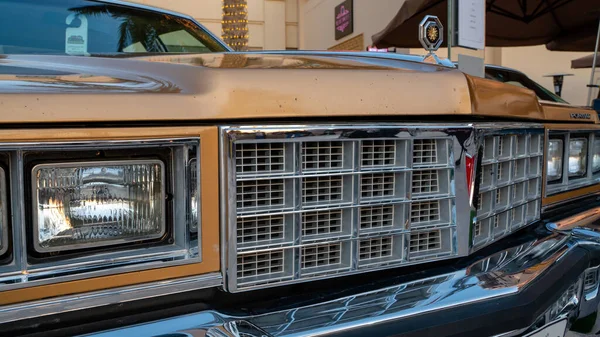 Doha Catar Março 2020 1977 Pontiac Bonneville Carros Clássicos Vintage — Fotografia de Stock