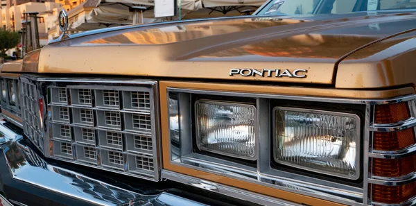 Doha Qatar Mars 2020 1977 Pontiac Bonneville Vintage Classic Cars — Photo