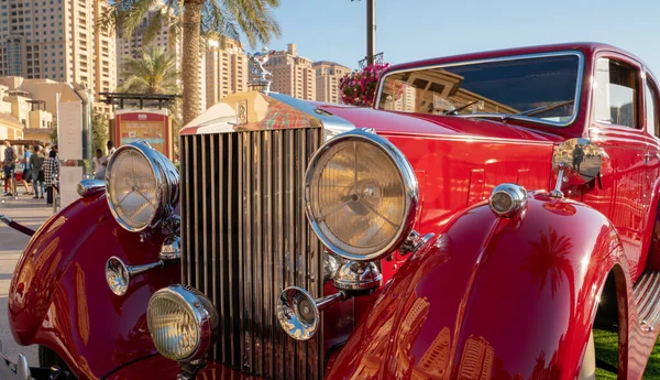 Doha Qatar Mars 2020 1936 Rolls Royce Phantom Iii Classic — Photo