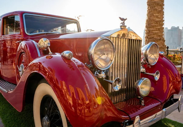 Doha Qatar March 2020 1936 Rolls Royce Phantom Iii Classic — стоковое фото