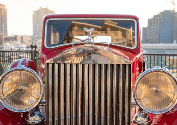 Doha Qatar 2020 1936 Rolls Royce Phantom Iii Classic Car — 스톡 사진