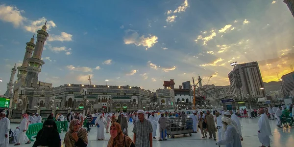 Mecca Saudi Arabia March 2019 Двері Kaaba Під Назвою Multazam — стокове фото