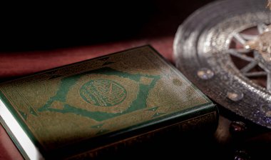 Doha, Katar - 01 Ocak 2019 - kutsal bir Kuran 'ın görüntüsü