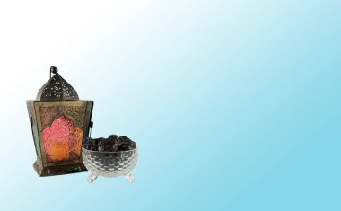 Tarihli Kurban Bayramı ve Ramazan konsepti, Türk geleneksel feneri.
