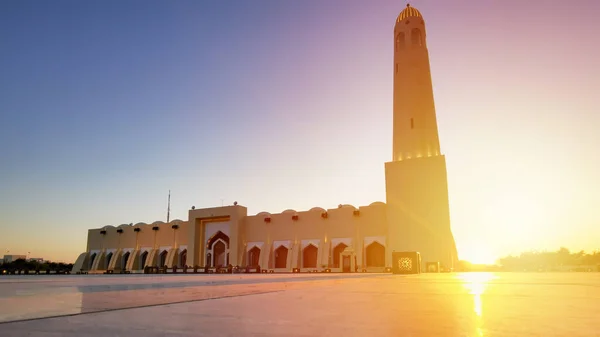 Imam Abdul Wahab Moskee Qatar State Grand Mosque — Stockfoto