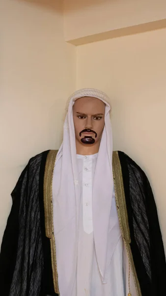 Traditionelle Kopfbedeckung Arabischer Männer Auf Einer Schaufensterpuppe — Stockfoto