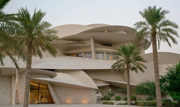 卡塔尔多哈 2020年12月5日 卡塔尔国家博物馆 — 图库照片