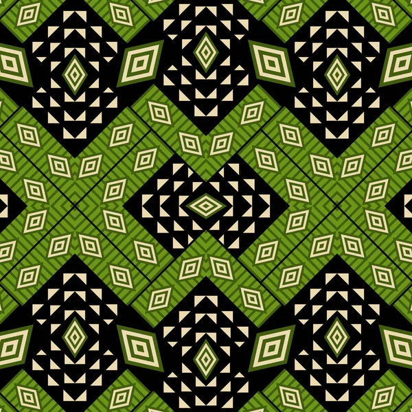 Modèle Africain Traditionnel Est Une Illustration Vectorielle Simple Avec Mélange — Image vectorielle