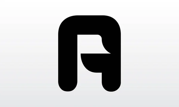 Initial Letter Logo Design Vector Template Abstract Letter Logo Design — Stock Vector