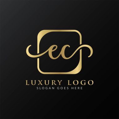 İlk AK Mektup Logosu Modern Tipografi Vektör Şablonu. Yaratıcı Soyut Harf AK Logo Tasarımı