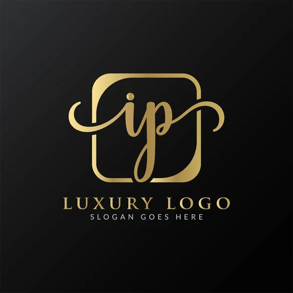 Initial VL Letter Luxury Logo Design Stock Vector - Illustration