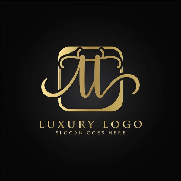 Anfangsbuchstabe Logo Design Vektor Template Abstraktes Design Des Logos — Stockvektor