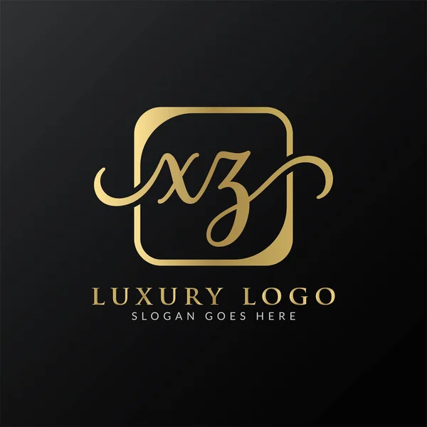 Kreativt Brev Logo Design Vector Mall Ursprunglig Lyx Brev Logotyp — Stock vektor