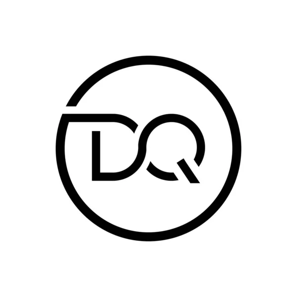 Initiale Brief Logo Kreative Typografie Vektor Vorlage Kreativer Kreis Schreiben — Stockvektor