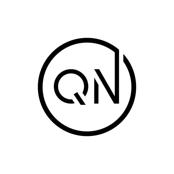 Początkowe Litery Okręgu Logo Design Wektor Szablon Projektowanie Logo Listu — Wektor stockowy