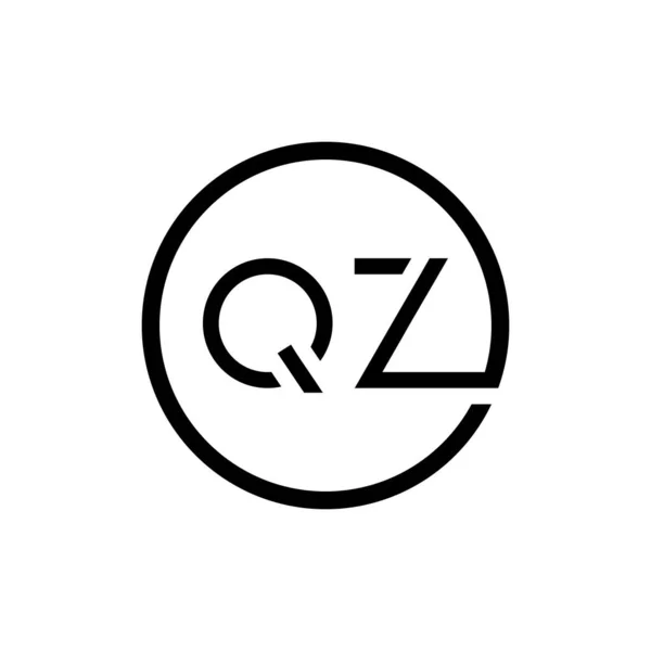 Начальная Буква Круга Логотип Дизайн Векторного Шаблона Буква Дизайн — стоковый вектор