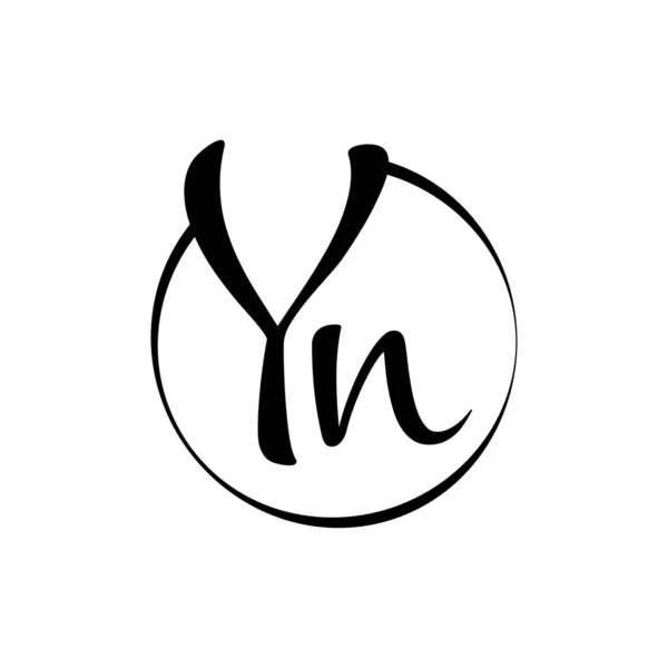 Lettera Logo Design Modello Vettoriale Lettere Astratte Vector Illustration — Vettoriale Stock