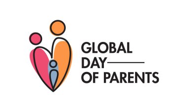 Global Day of Parents Vector Illustration. Parents Day Template for background, Banner, Poster, Card Awareness Campaign.