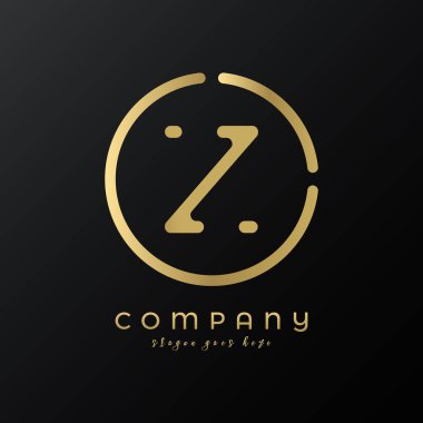 Technology Letter Z Logo Design vector Template. Abstract Minimalist Typography Letter Z Logo Design