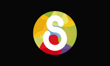 Colorful Letter S Logo Design vector Template. Abstract Technology Letter S Logo Design