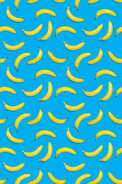 Plátanos Fondo Creativo Arte Pop Bananas Fondo Fondo Abstracto Tropical — Foto de Stock