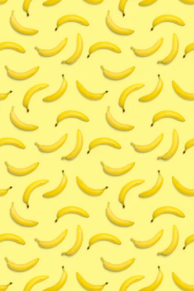 Plátanos Fondo Creativo Arte Pop Bananas Fondo Fondo Abstracto Tropical — Foto de Stock