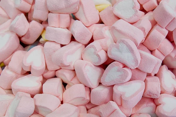 Dulces de colores en la tienda de dulces. El fondo colorido hecho de jalea de postre Detalle de la tienda de dulces —  Fotos de Stock