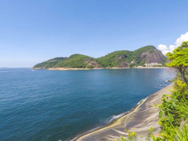 Rio de Janeiro, Brezilya 'daki Claudio coutinho pistinin manzarası.