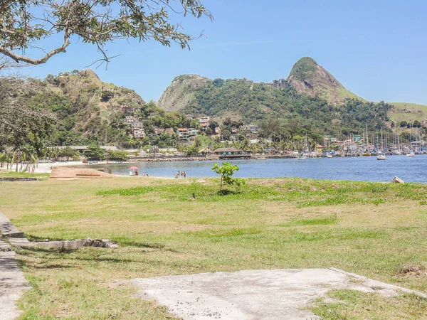 Charitas Beach Niteroi Rio Janeiro Brazil January 2010 View Charitas — Stock Photo, Image