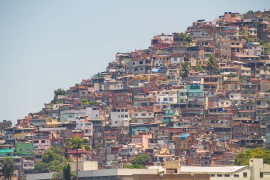 Rio de Janeiro, Brezilya 'daki Vidigal Tepesi.