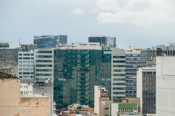 Från Toppen Byggnad Centrum Rio Janeiro — Stockfoto