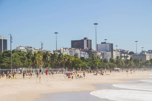 Brezilya Rio Janeiro Daki Flamengo Plajı Nisan 2021 Rio Janeiro — Stok fotoğraf