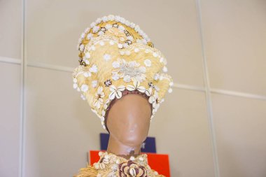 Rio de Janeiro Brezilya 'da karnaval kostümü