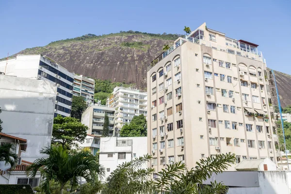 Вид Район Родріго Фрейтас Лагуна Ріо Жанейро — стокове фото