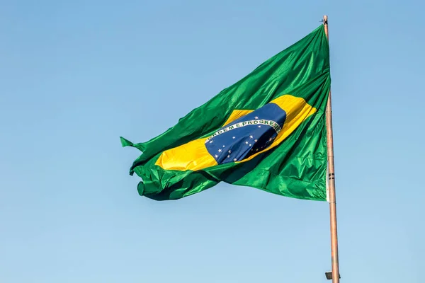 Bandeira Brasil Livre Rio Janeiro — Fotografia de Stock