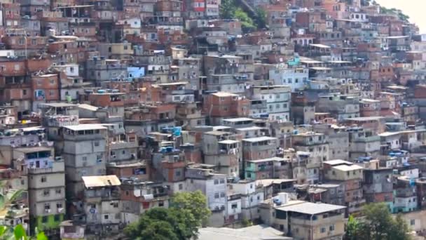 Вид Холм Кантагало Рио Жанейро Бразилия — стоковое видео