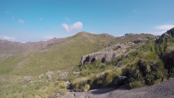 リオデジャネイロのイタリア国立公園の道の眺め — ストック動画