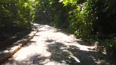 Rio de Janeiro 'da bir kaldırım taşı yolunda hiperhız..