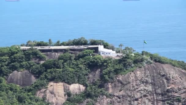 Vista Leme Copacabana Rio Janeiro Brasil — Vídeo de Stock