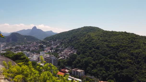 Vista Leme Copacabana Rio Janeiro Brasil — Vídeo de Stock