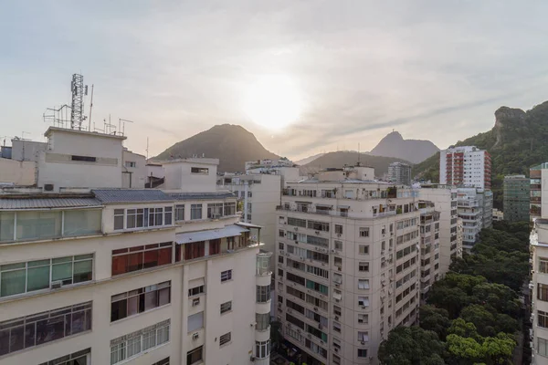 Rio Janeiro Brezilya Daki Copacabana Manzarası — Stok fotoğraf