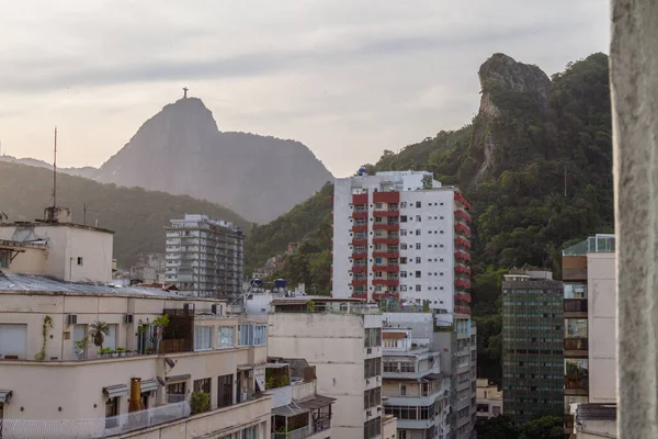 Rio Janeiro Brezilya Daki Copacabana Manzarası — Stok fotoğraf