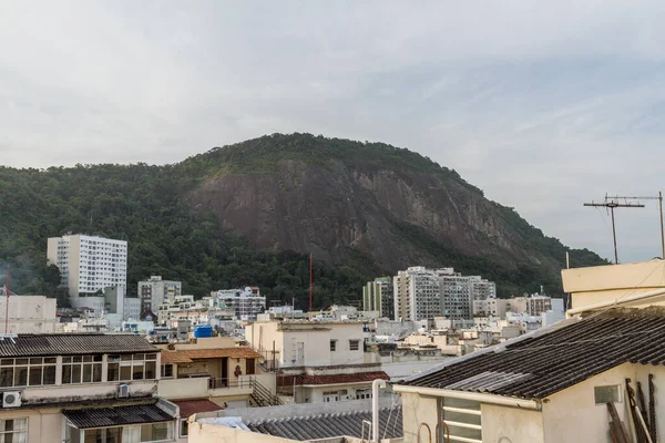 Rio Janeiro Brezilya Daki Copacabana Manzarası — Stok fotoğraf