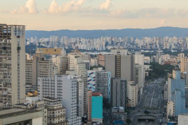 Sao Paulo, Brezilya 'daki binalar.