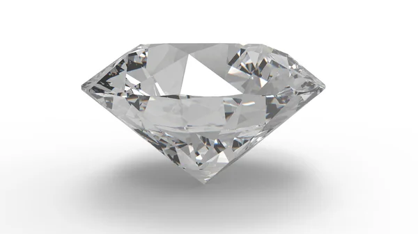 3D modellering diamond — Stockfoto