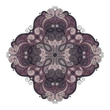 Deco renkli kontur Meydanı