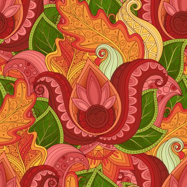 Kusursuz çiçek deseni