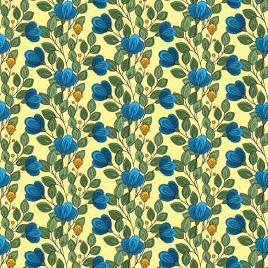 Kusursuz çiçek deseni